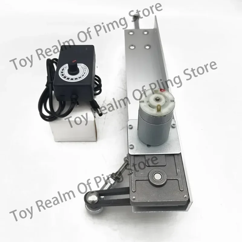 Reciprocating Cycle Linear Actuator DC 24V Gear Adjustable Telescopic Motor DIY  With Speed Controller Stroke 3-15CM