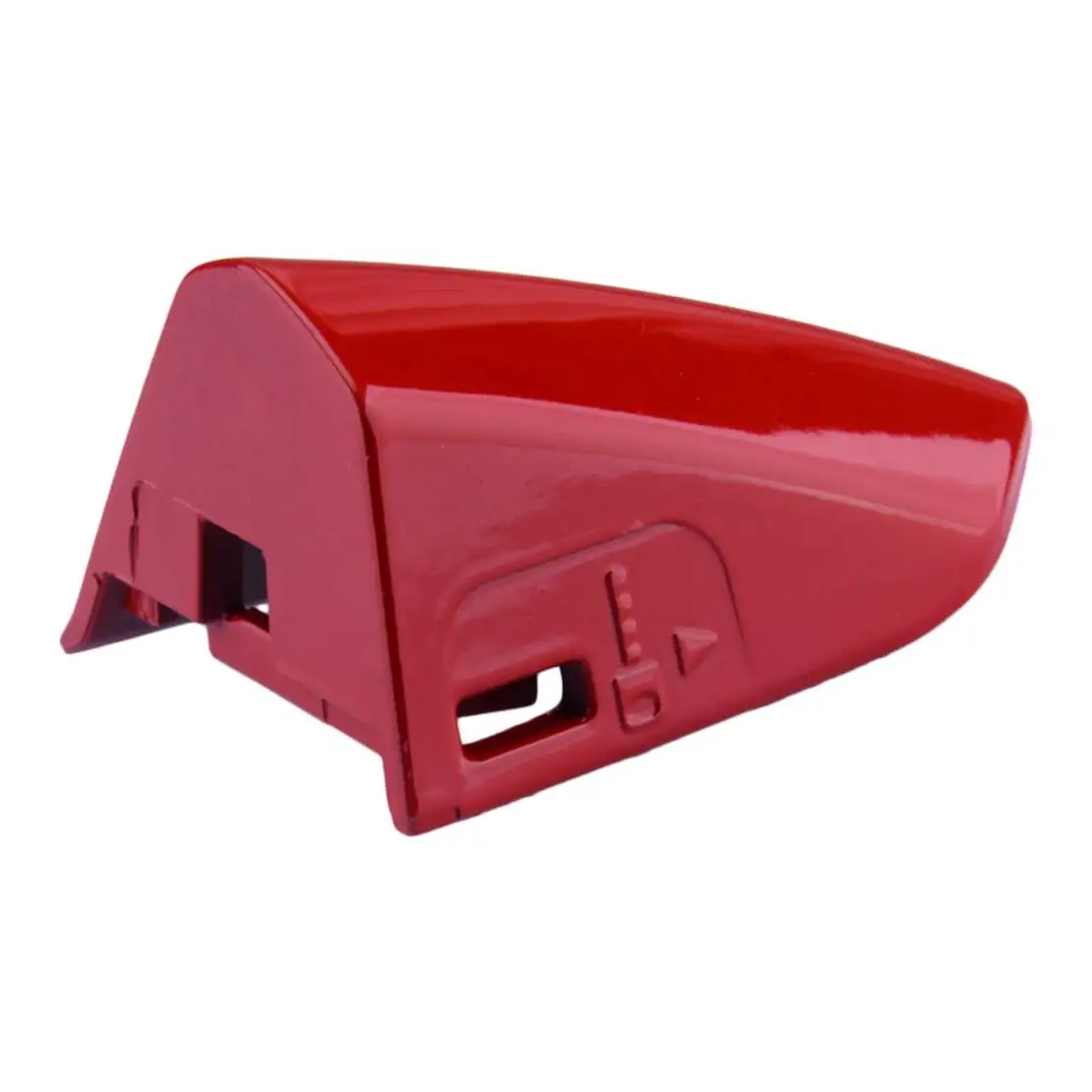 FR3Z-63218A15-AAPTM Front Left Driver Door Handle Key Lock Cap Hole Cover Red Plastic Fit for Ford Mustang 2015-2021 2022 image 3