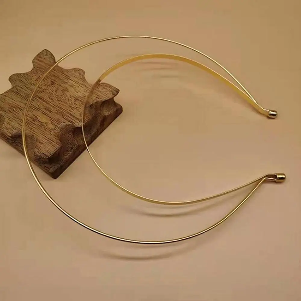 Diadema de boda, banda metálica para el cabello, elegante aro para el cabello, diadema dorada con motivos de ángel, diadema para mujer, aro para el cabello estilo coreano, fina corona para el cabello.