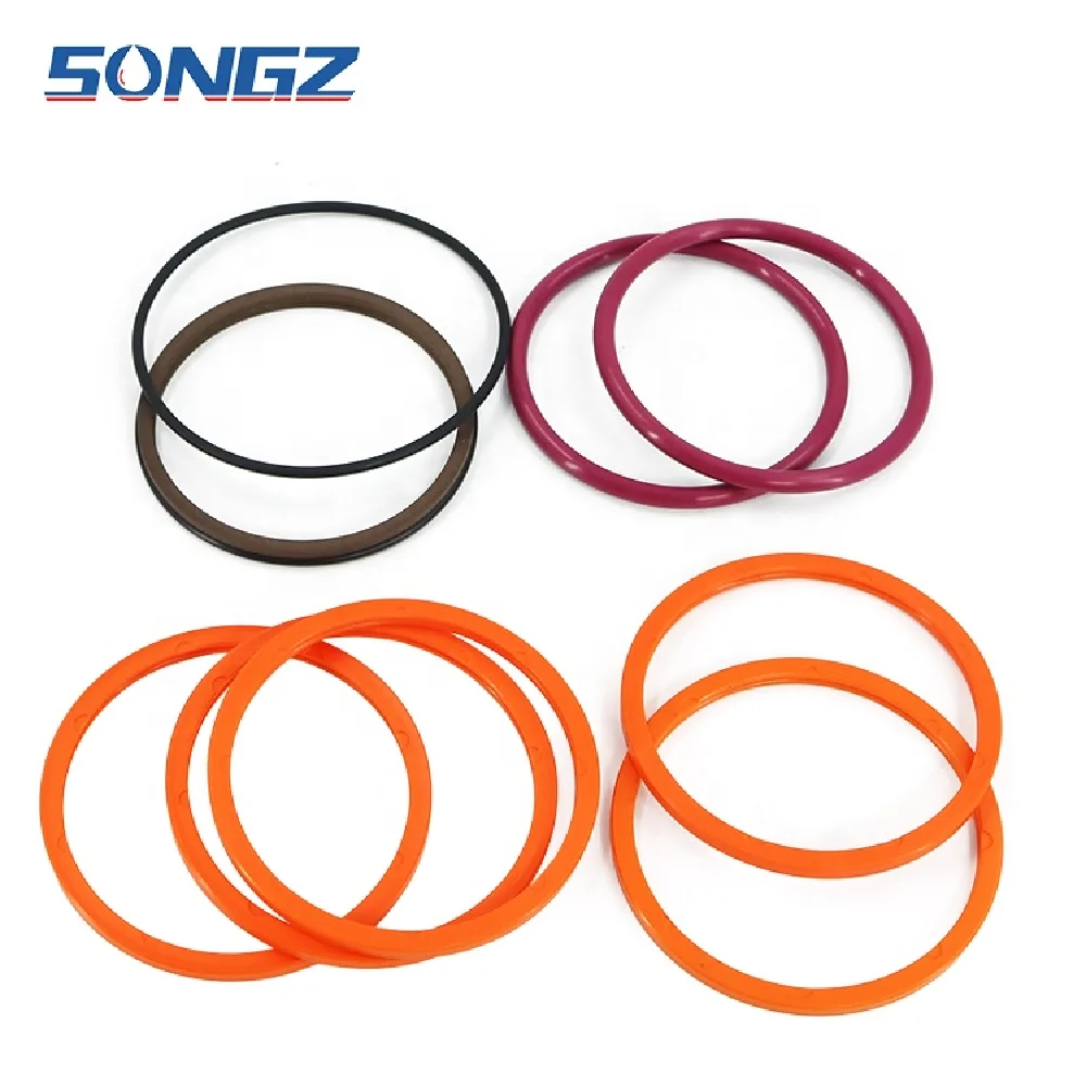 

High Elasticity German Excavator Hydraulic Seals SK200-5 PU Rubber Sealing Ring Center Joint NBR PTFE Mechanical Packing