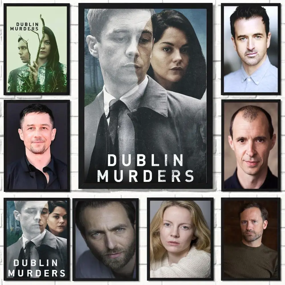 tv series D-Dublin Murders-S Poster Self Adhesive Wall Decor for Modern Home Cafe Office and Bar
