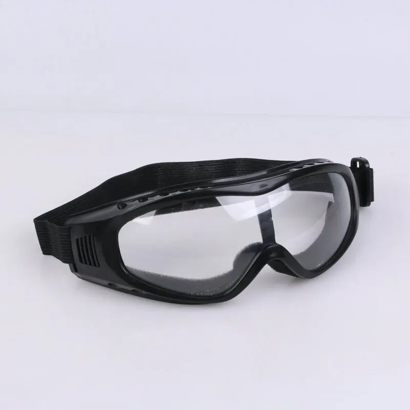 Double-layer Outdoor Windshield Labor Protection Glasses PC Lens Protective Head-mounted Adult Men's Women's Ski Glasses