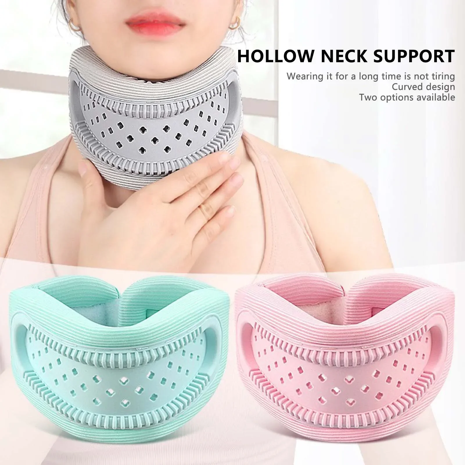 Cervical Sponge Neck Protector Stabilizes & Relieves Pressure in Spine Collar Gift for Friends Family Members