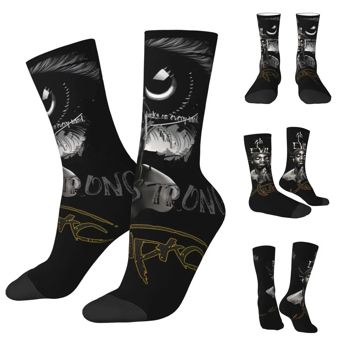 

Rapper Tupac Men and Women printing Socks,lovely Applicable throughout the year Dressing Gift