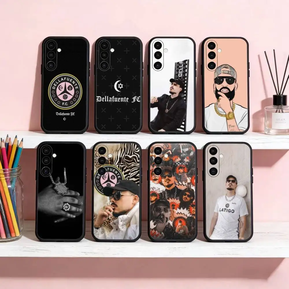 

D-Dellafuente FC Phone Case For Samsung Galaxy A20,21s,22,31,32,52,53,72,73,80,91 Soft Black Shell