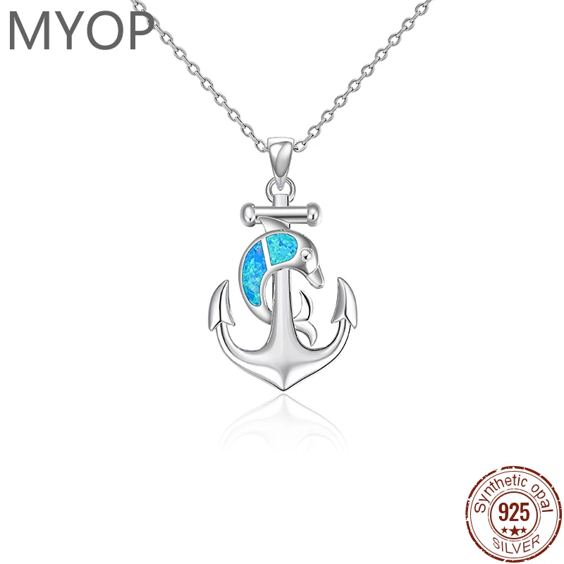 XYOP 2024 Jewelry 925 Sterling Silver jewelry Opal Pendant single wear effect is especially great understated premium feeling