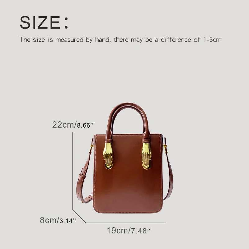 England Style Box Bags For Women Luxury Designer Handbag And Purse 2024 New In PU Vintage Palm Type Sequined Top Handle Shoulder