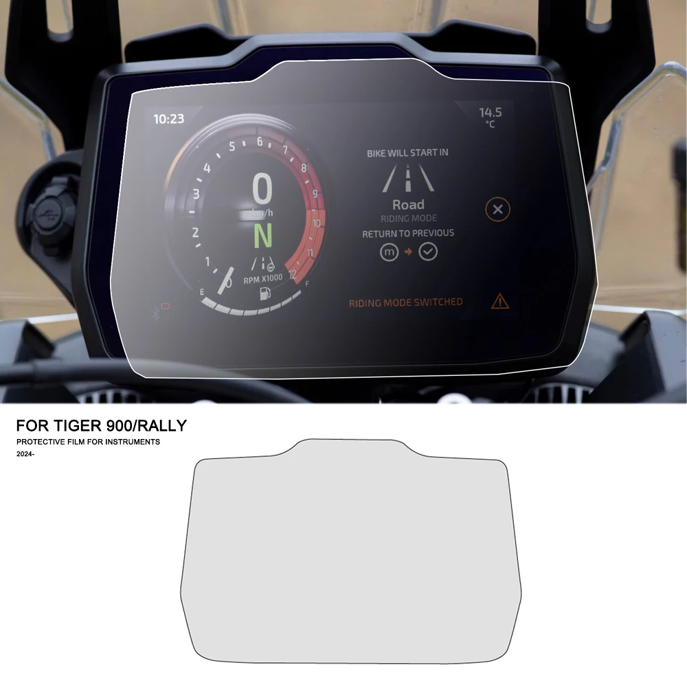 

For Tiger 900 For Tiger900 Rally 2024 - New Motorcycle Accessories Scratch Cluster Screen Dashboard Protection Instrument Film