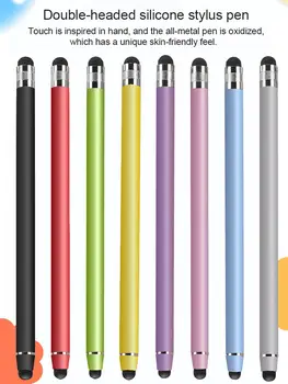 2 v 1 stylusové pero s dotykovou tužkou pro mobilní telefony, příslušenství pro iPhone, elektrostatické dotykové pero pro dotykové obrazovky telefonu 10 nejlepší prodej dotykové pero - №4