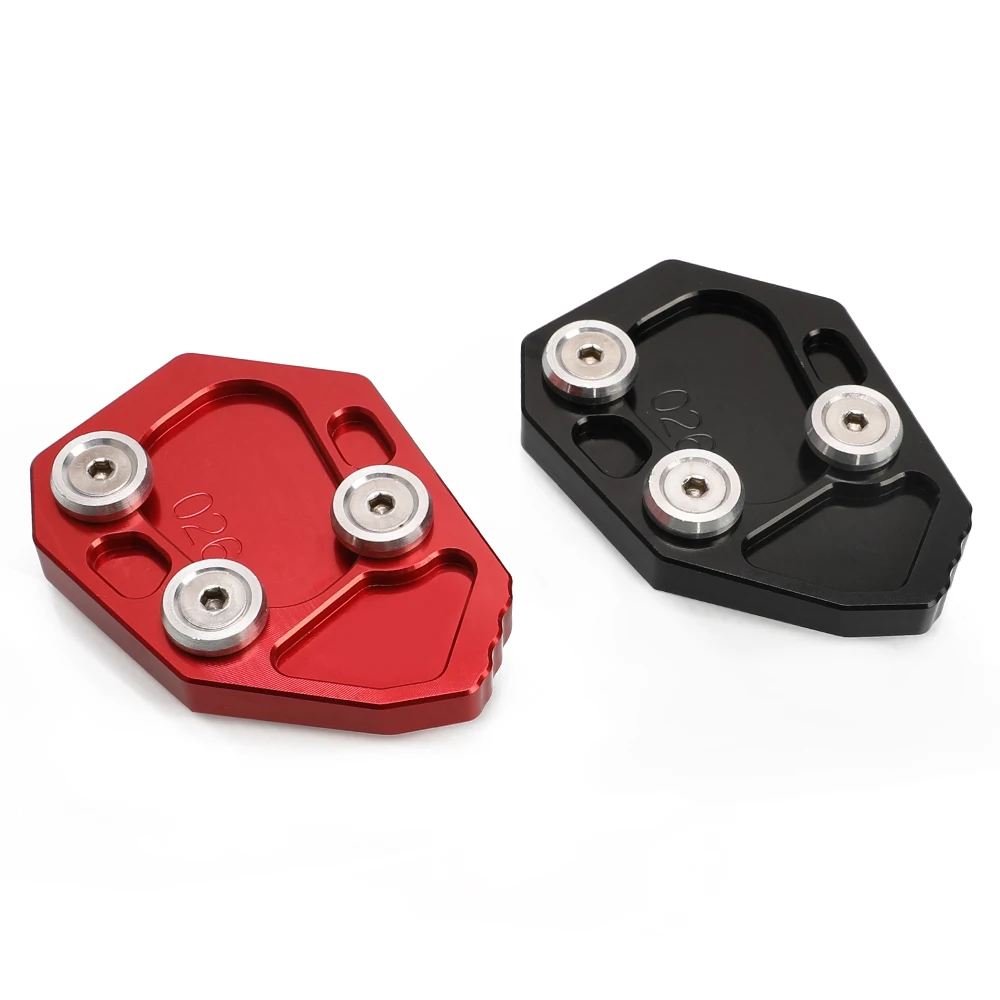 دراجة نارية مسند جانب مسند تمديد وسادة القدم ، لوحة جانبية تكبير الوسادة ، BMW F800R HP2 R1200S ، CNC #6