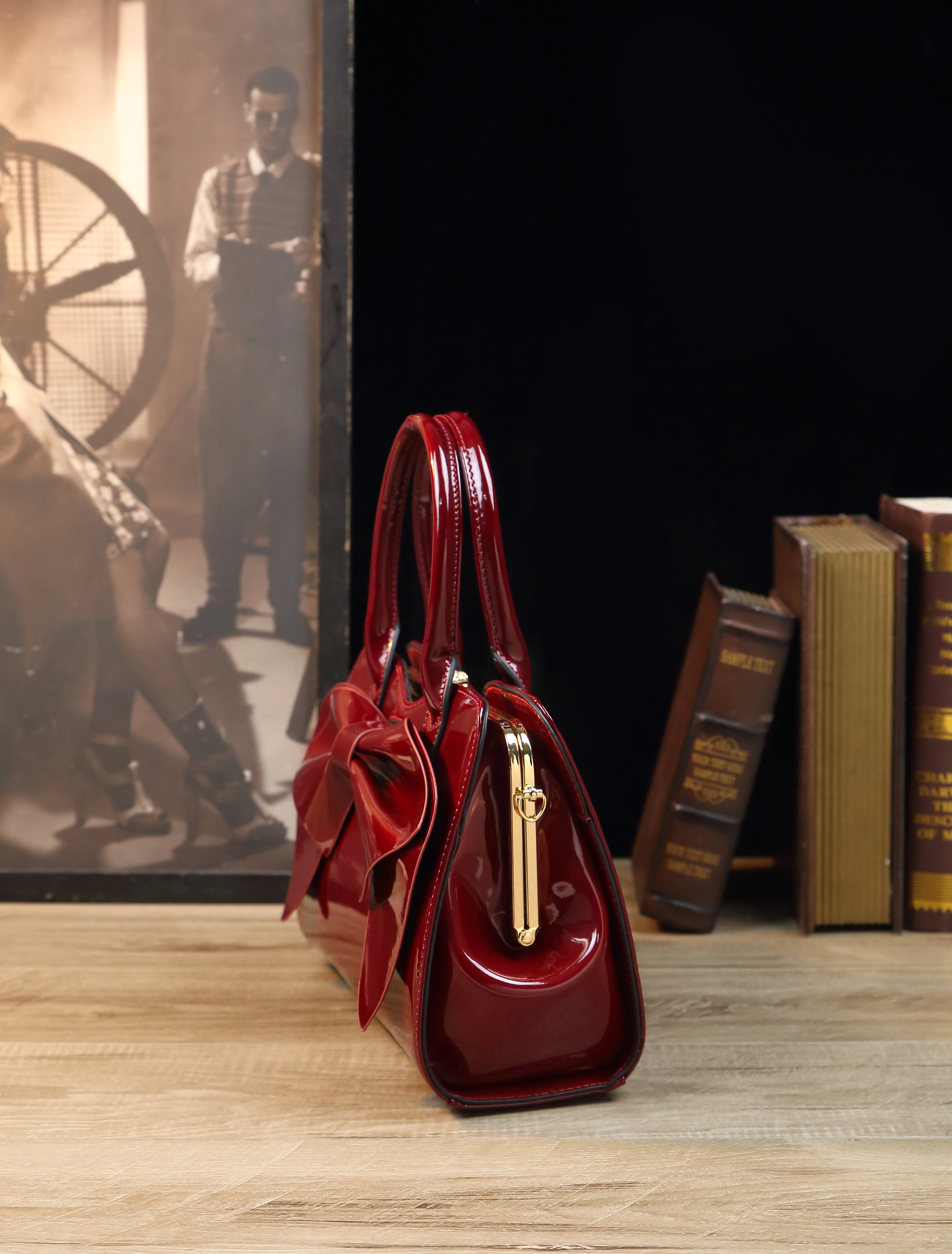 Damen Tasche Street Pop Tasche Bogen Stil Mode