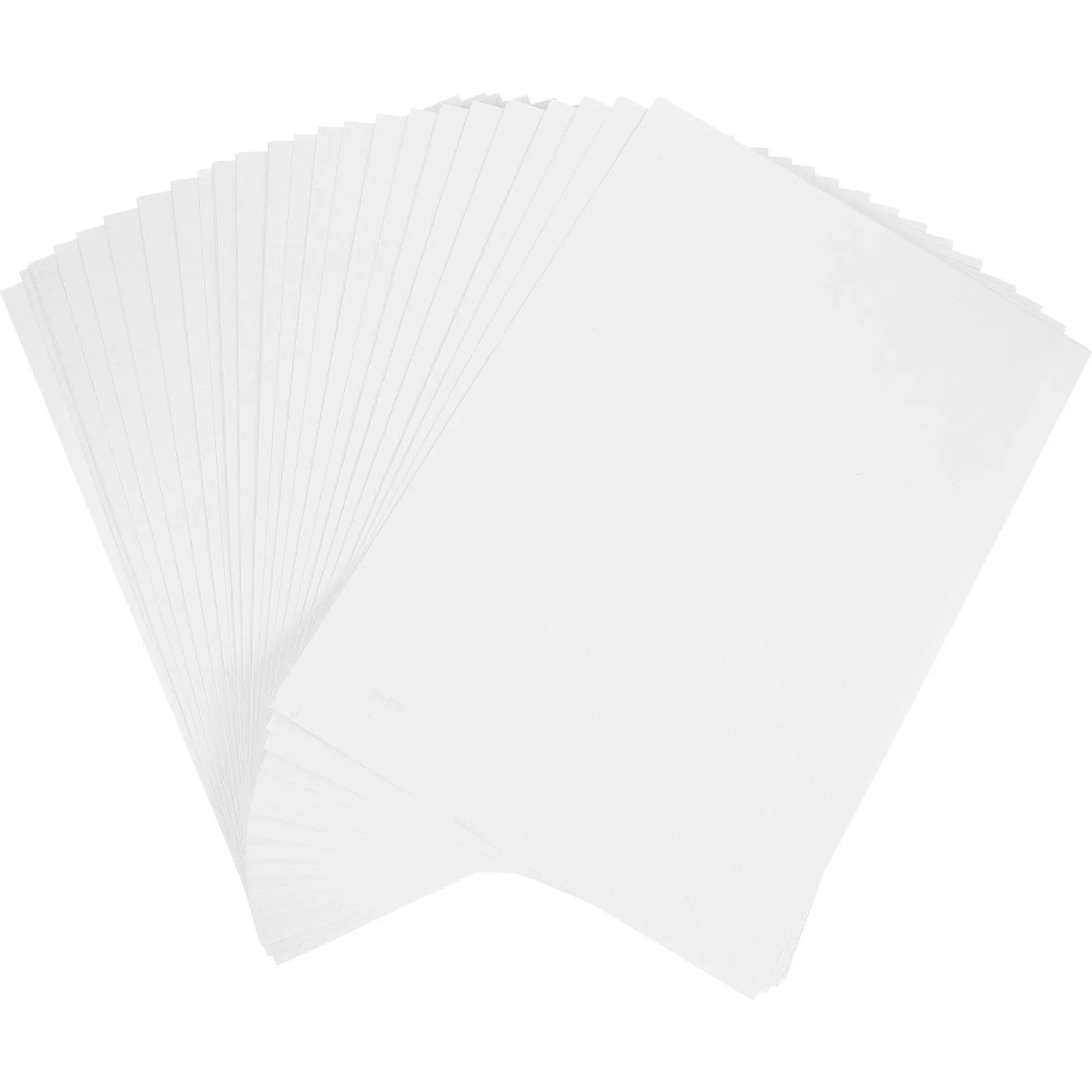 Papier aquarelle pour artistes, 50 feuilles, surface lisse de haute qualité, papier de peinture multi-usages pour débutants, passionnés, écoles