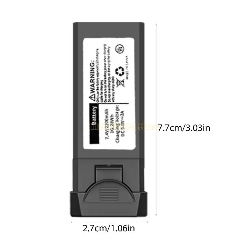 Batteria F62C da 2200 mAh per i pezzi ricambio a batteria litio droni L900