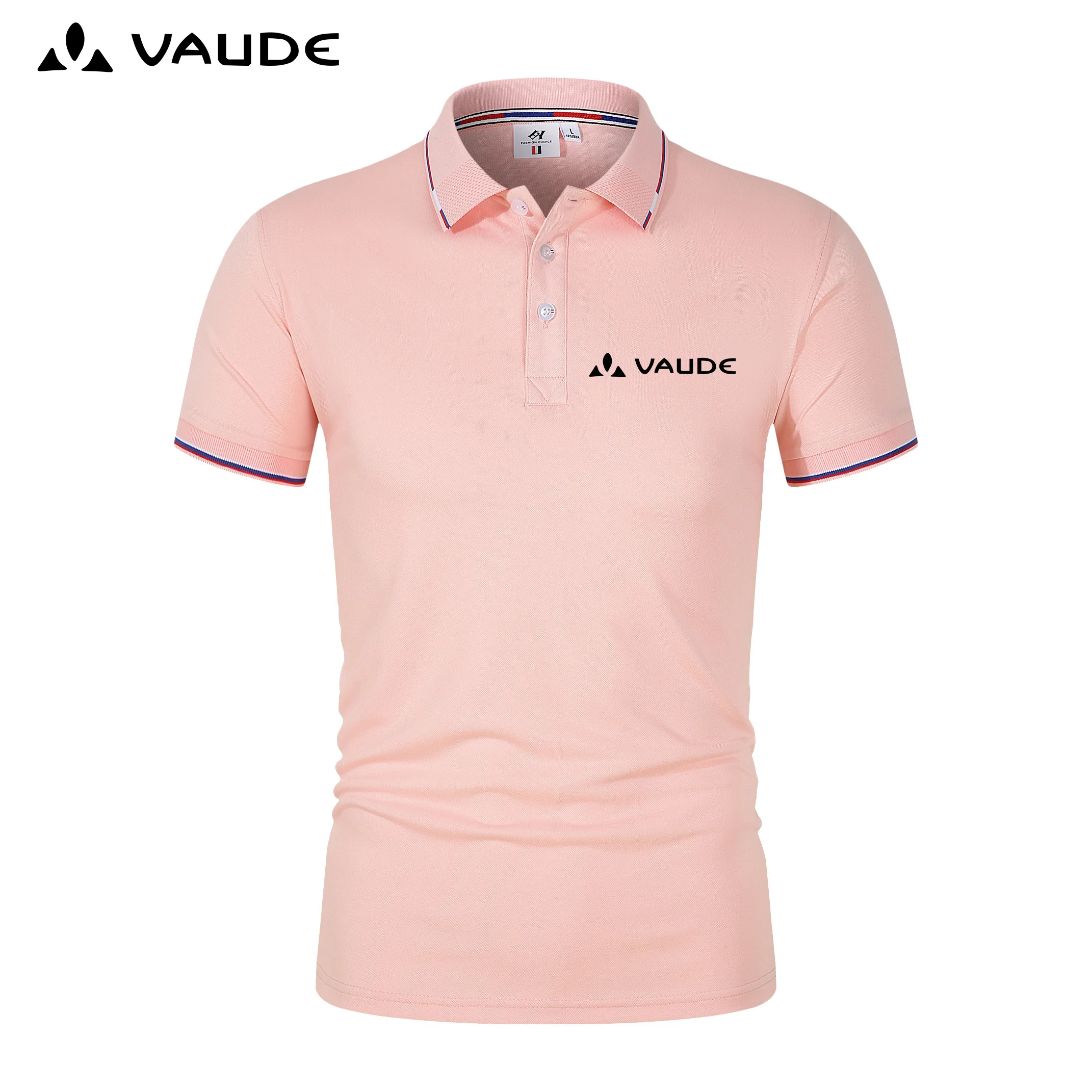 Polo de manga corta para hombre y mujer, camisa transpirable multifuncional con logotipo de texto impreso personalizado, top informal de verano