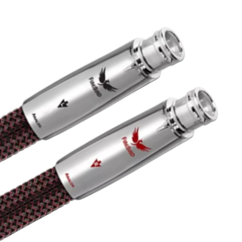 FireBird XLR Cable Pure Silver (PSS) Solid Core Conductor HiFi Audio Amplifier Interconnect Balanced Cables with Box