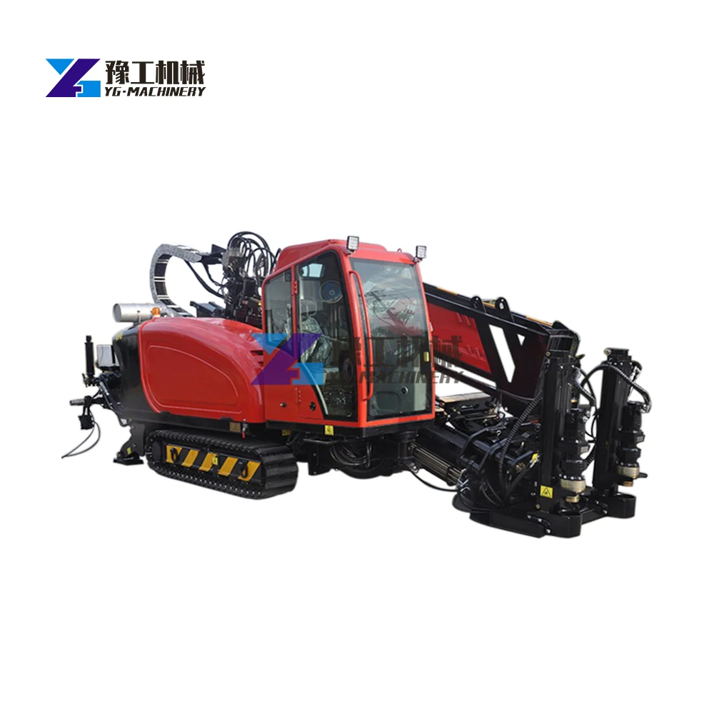 Factory Price 370 Kn Horizontal Directional Drilling Machine Gas Pipe Drilling Rig for Sale