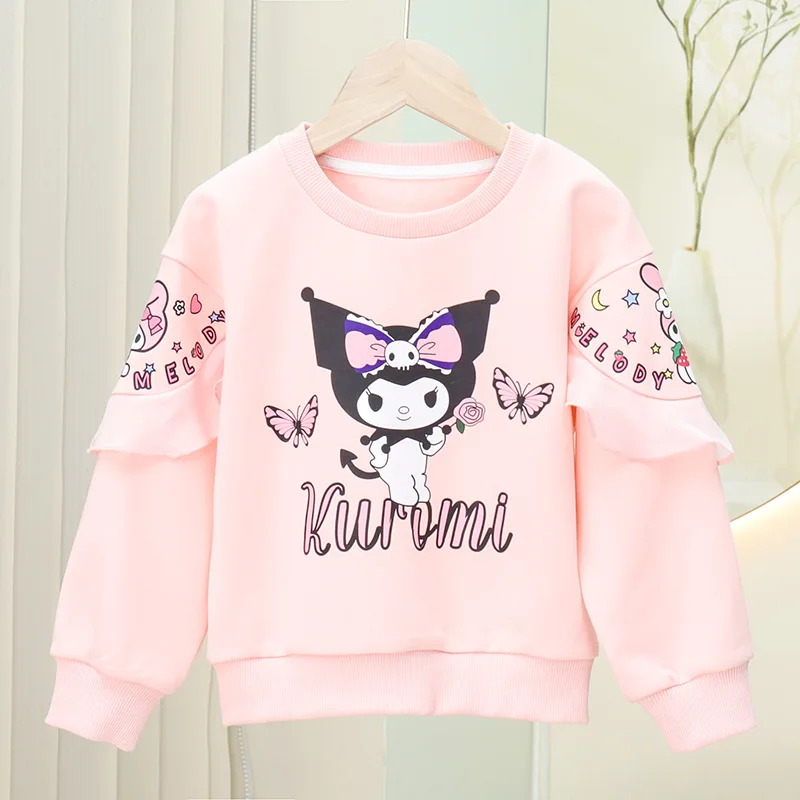 Autumn New Girl\'s Long sleeved t shirt for Girls Fashionable Outwear for Children Sweetheart Pure Cotton Children\'s Leisure top