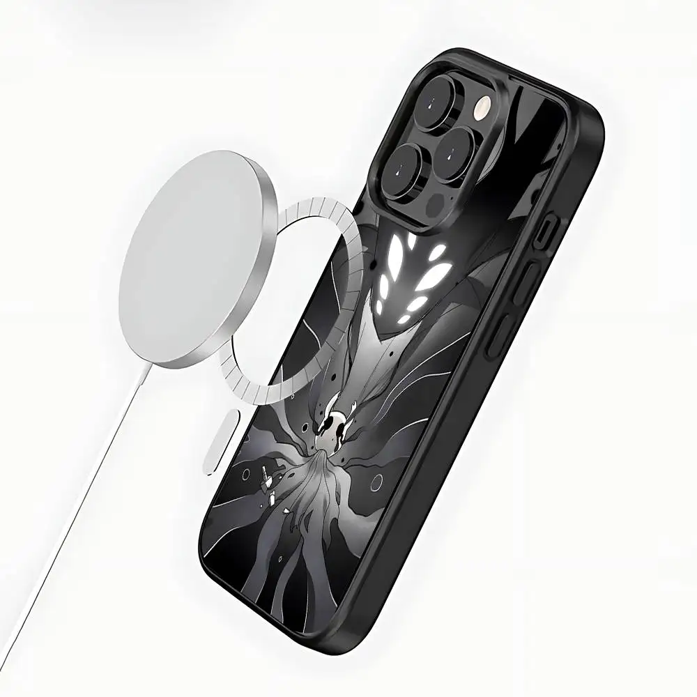 Hot H-Hollow K-Knight Game Phone Case For iPhone 17,16,15,14,13,12,11,Pro,Max,Plus,Mini,SE4,E Magnetic Magsafe Wireless Charging
