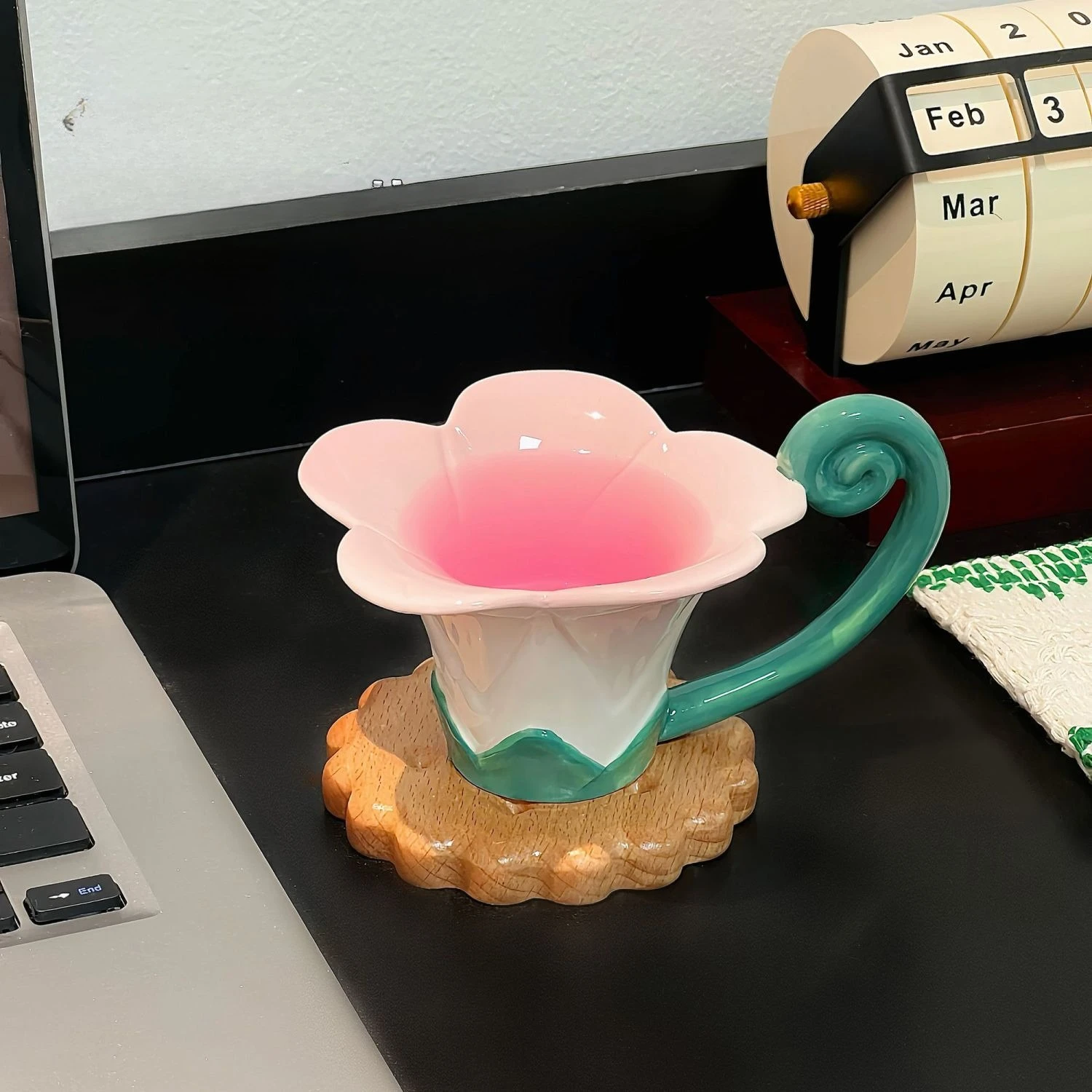 

Creative Trumpet Ceramic Mug, Italian Espresso Cups, High-value Latte Cup, High-end Afternoon Tea Cup,Birthday Gift Coffee Mugs