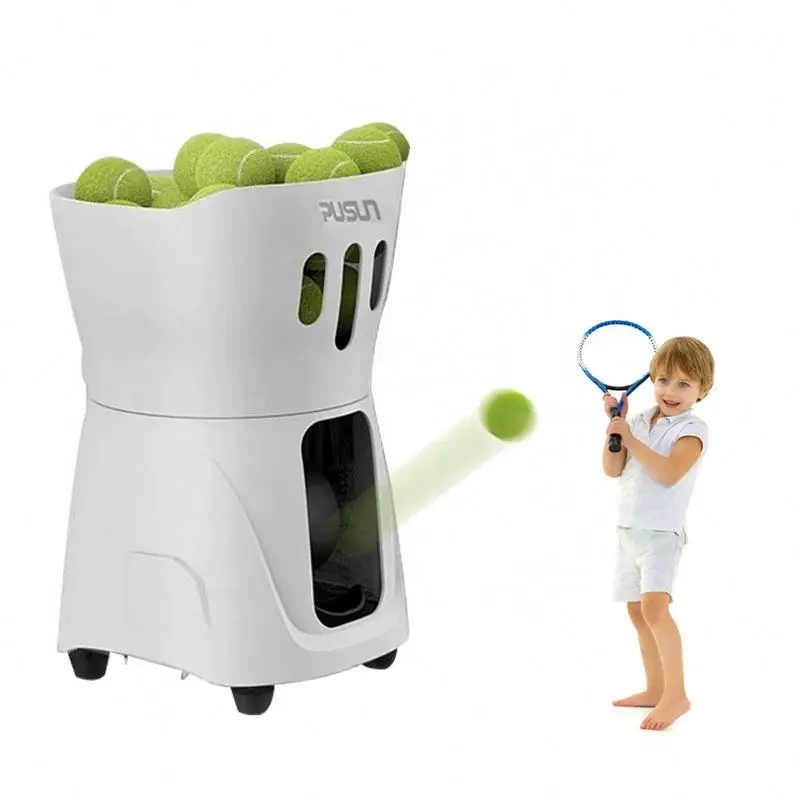 

PT Mini Kids Remote Control Sports Tennis Ball Machine Tennis Ball Shooting Training Machine For Sale