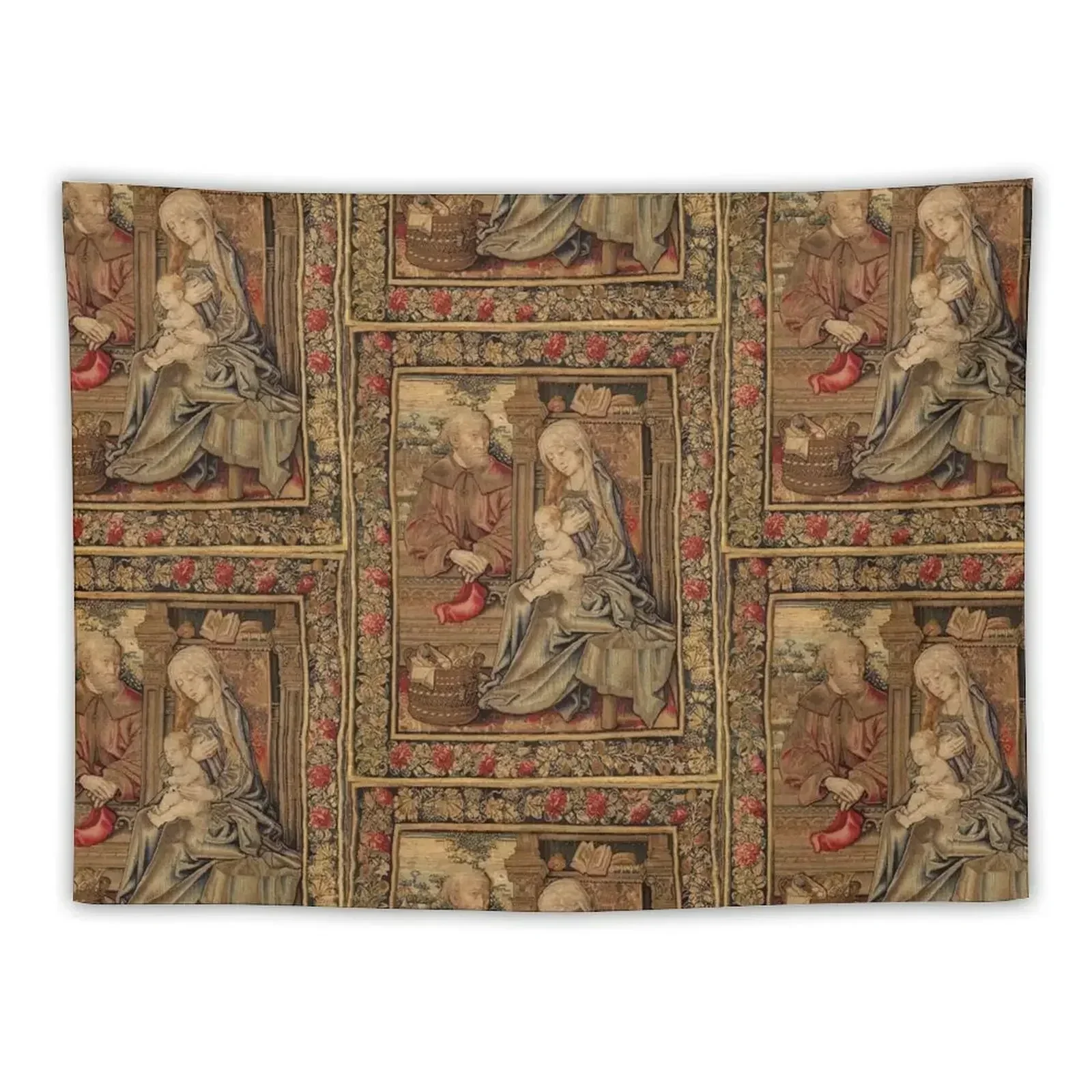 Saint joseph, year of st joseph, holy family - This design makes the best gift for any Catholic, Christian. Father of J Tapestry