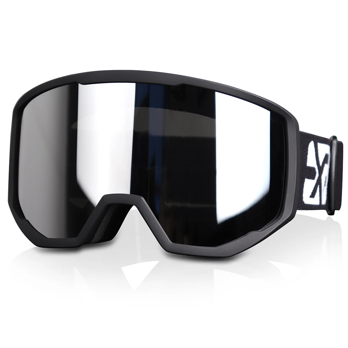 Snowboarding Ski Goggles for Men and Women, Anti Fog, UV 400 Protection, OTG Winter Snow Goggles Over the Glasses, Youth