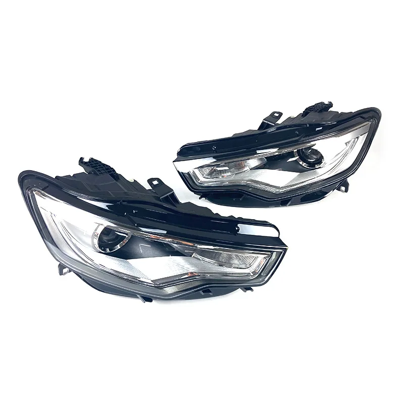 Fit For Audi A6 C7 Headlight 2012 2013 2014 2015 Audi Xenon Headlamp AFS Plug And Play Front Headlight Upgrade And Modification