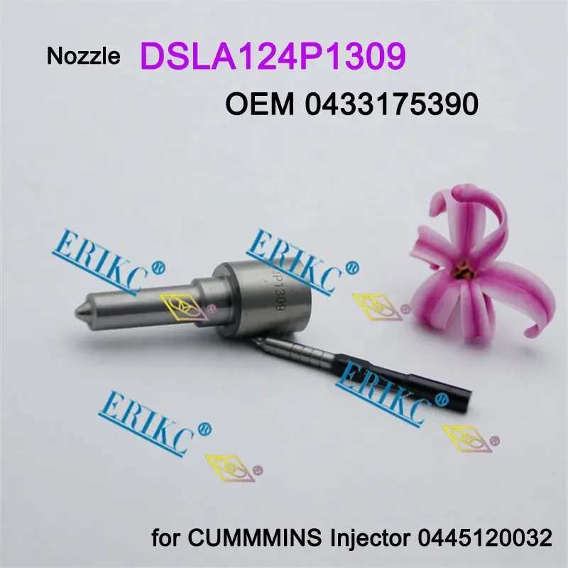 0445120032 Nozzle DSLA124P1309 Common Rail Diesel Fuel Nozzle DSLA 124P 1309 Injector Sprayer DSLA 124 P1309 for CUMMMINS