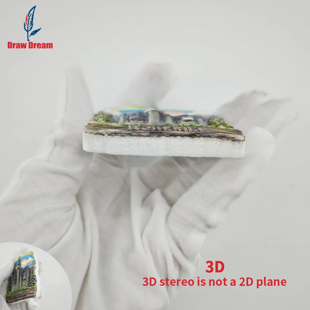 1Pc Romania Fridge Magnet, World Travel Souvenir Collection, Suitable for Home and Office Decoration, Personalized Exclusive Travel Souvenir Magnetic Fridge Magnet, Home Decoration, Kitchen, Room, Office, Cabinet Crafts Gift, Holiday Souvenir, Exquisite Small Gift