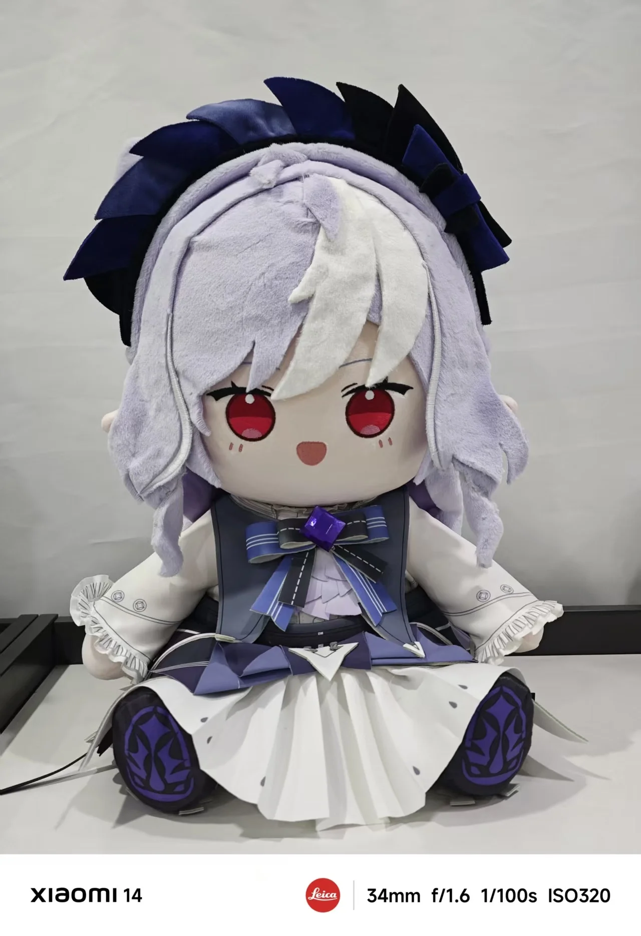 

40CM Game Zenless Zone Zero Vivian Banshee Plush Fufu Doll Cosplay Cartoon Dress Up Toys Sitting Posture Figures Pillow Gift