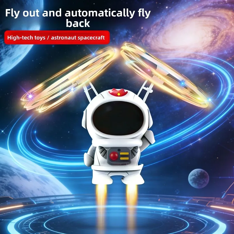 Juguete de Astronauta Volador con Inducción Luminosa, Regalo para Niños