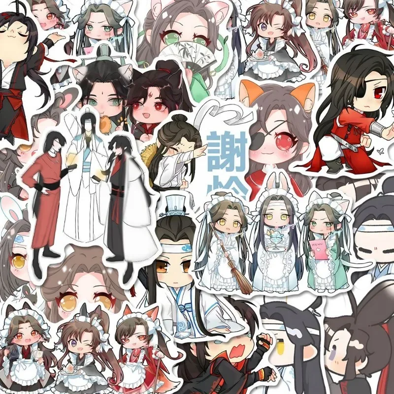 Mo Dao Zu Shi Sticker Anime Decorative Diy Stickers Childrens Stationery Student Waterproof Grandmaster of Demonic Cultivation