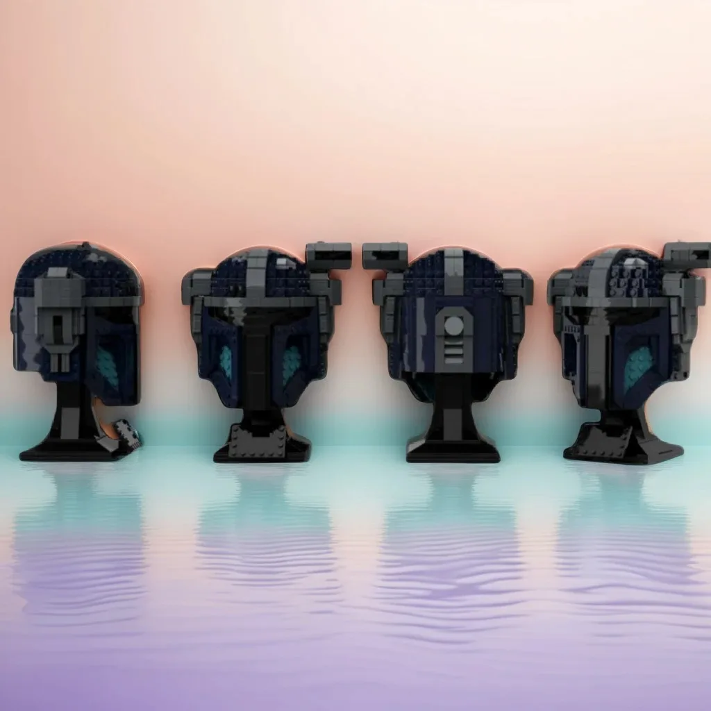 751pcs-moc-space-battle-helmet-paz-vizsla-model-custom-puzzles-architecture-diy-assembly-display-home-decor-gift-collectible-set