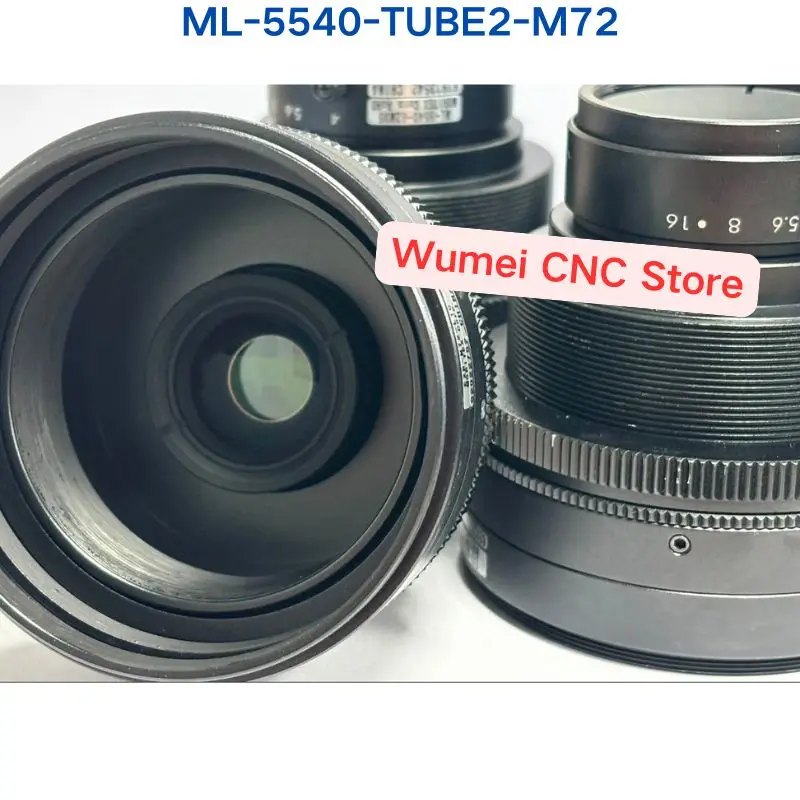 Second-hand test OK industrial lens ML-5540-TUBE2-M72 a piece of If you need other specifications please consult