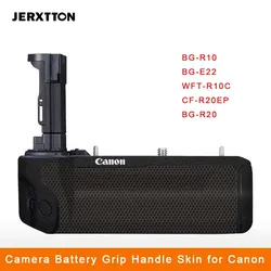 Camera Battery Grip Handle Premium Skin Decal Wrap Film Protector Sticker for Canon EOS BG-R10 BG-E22 WFT-R10C CF-R20EP BG-R20