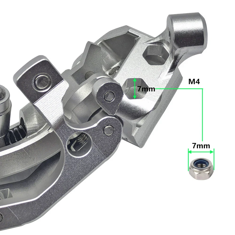 

Set Rear Derailleur For Folding Bikes 11-28T Flywheel 8T Guide Wheel Aluminum Alloy Folding Bike Lightweight M5 Thread