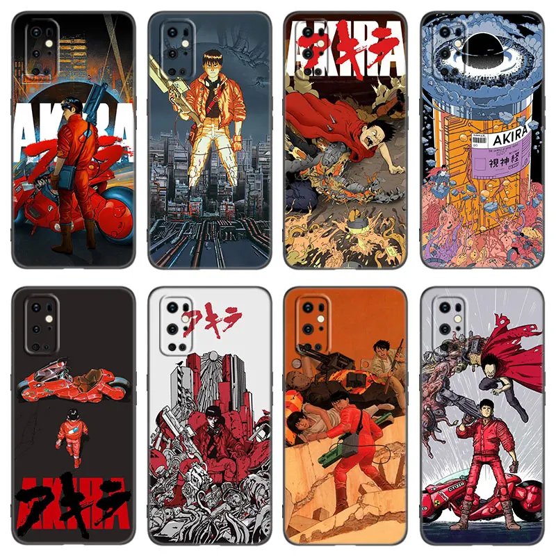 Akira 1988 Film Phone Case For OnePlus 7 7T 8 9 10 Pro 8T 9RT 10T 10R ACE Nord 2T CE2 Lite N10 N100 N20 N200 5G Soft Black Cover