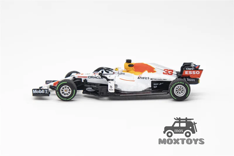 MINI GT 1:64 2021 F1 RB Racing RB16B Turkish GP White #33 Max / #11 S.Perez Model Car