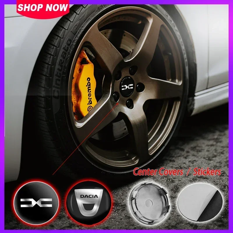 Auto Rad Mitte Abdeckung Aufkleber Nabe Mitte Kappe Reifen Felge Abdeckungen Kappe rad teile Für Dacia Duster Logan MCV Sandero Stepway Dokker