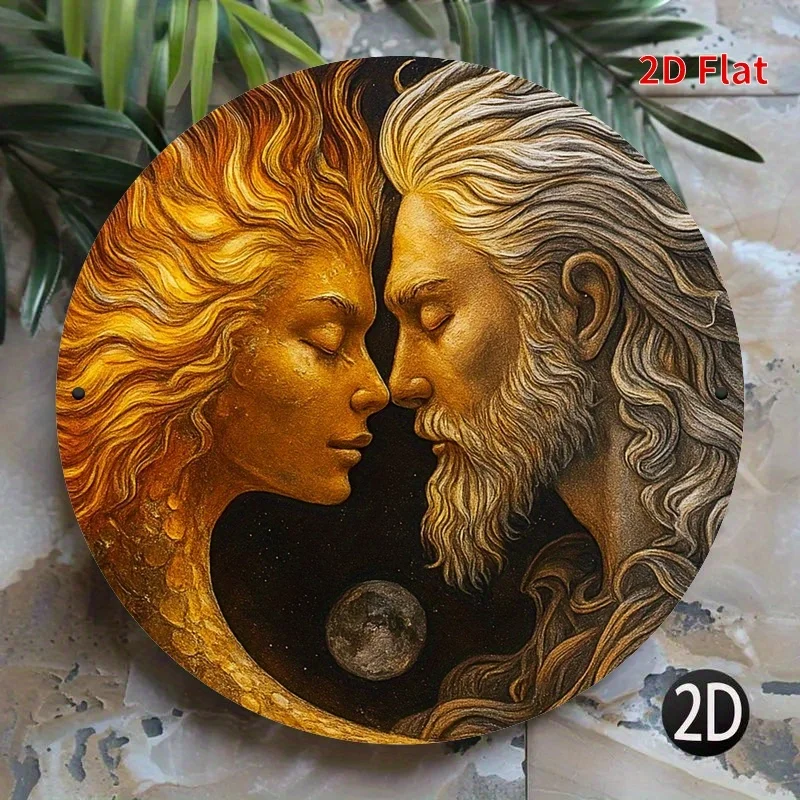 2D Flat, 1Pc Sun An…