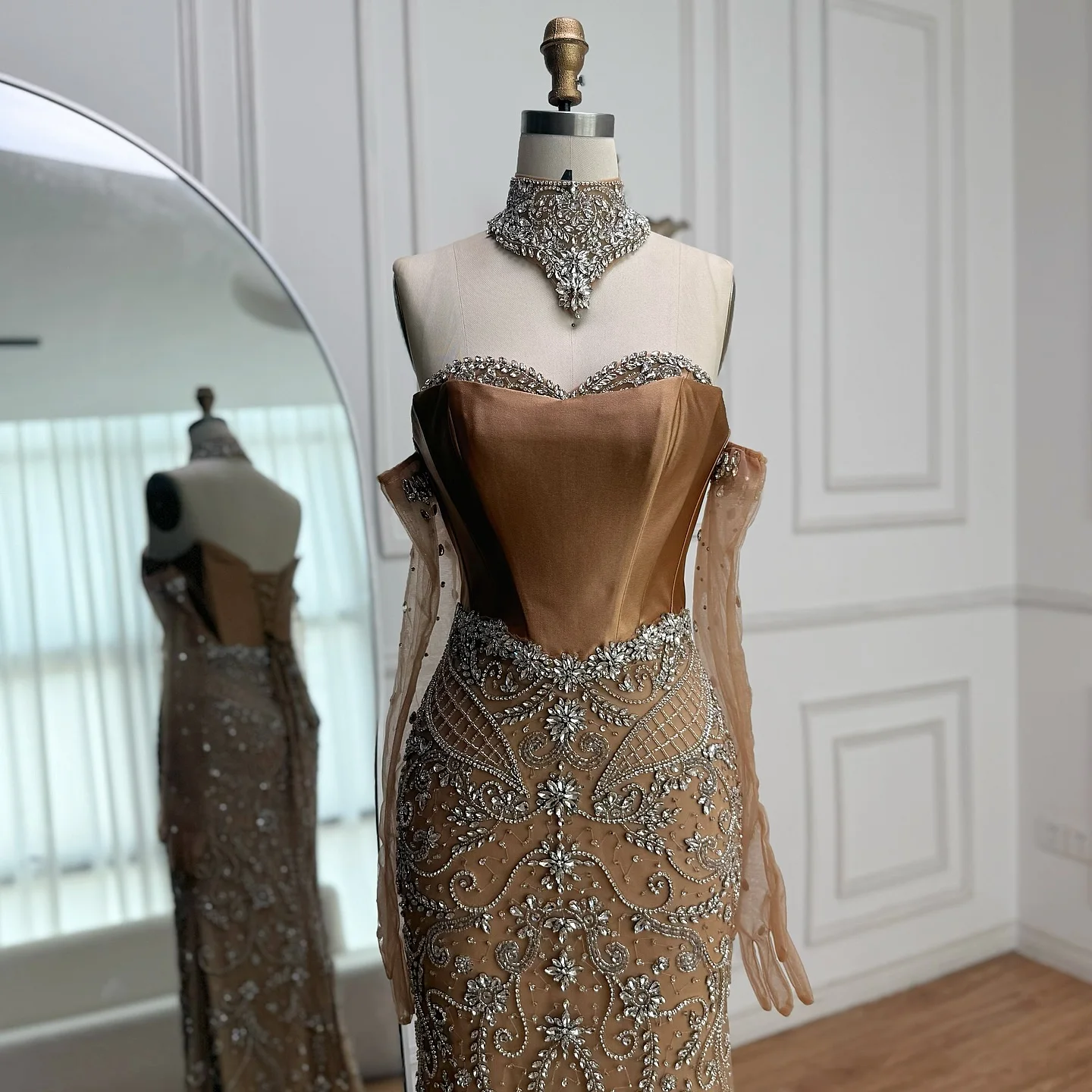 revealing prom dress A-Line Tulle Lace Short Sleeve Dress, Lovely Floor Length Evening Sleeveless;Fully Lined Strapless Sweetheart Long Corset Prom