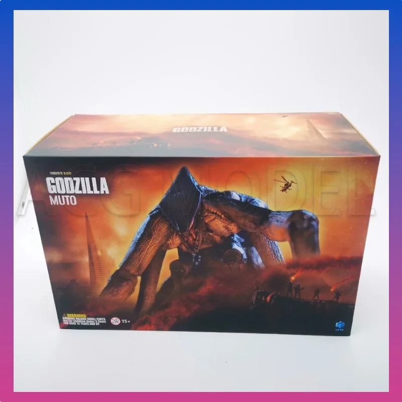متوفر في المخزون HIYA سلسلة أساسية رائعة لا شيء مقياس 6 بوصة Godzilla2014 أنثى MUTO عمل الشكل جمع لعبة مجسمة هدية