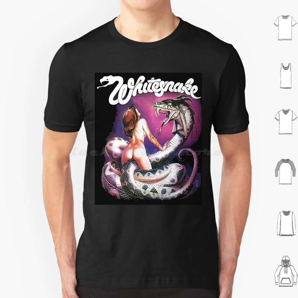 New Classic Whitesnake Band T Shirt Cotton Men Women DIY Print Whitesnake Band Whitesnake Logo Band Whitesnake Album