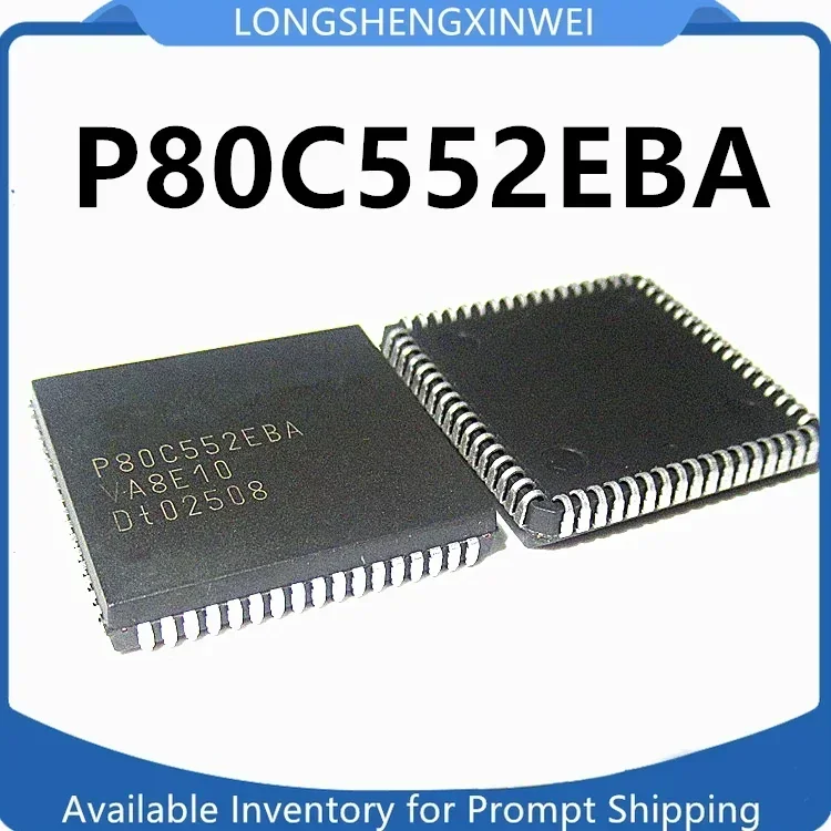 1PCS P80C552EBA P80C552 PLCC-68 Single Chip 8 Bit MCU Single Chip Integrated Circuit Storage