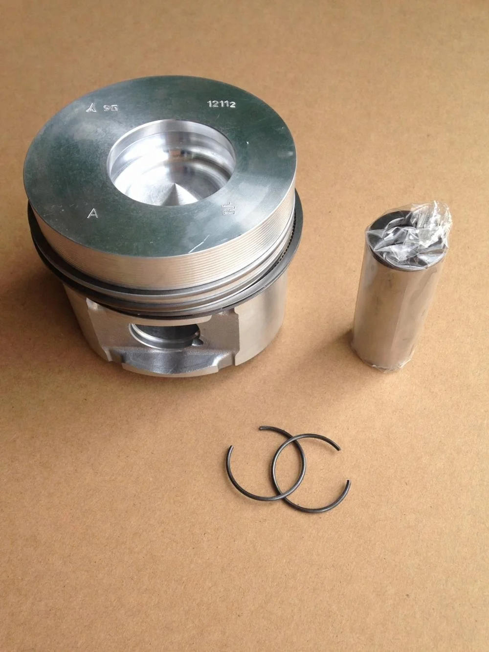 Construction Machinery diesels Engine Spare Parts Forged Piston and Ring Kit Set Assy 25mm FM2011 0428 1445 0428 1244