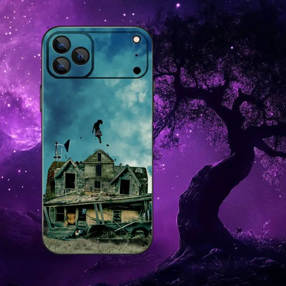 Casing Ponsel Band P-Pierce The V-Veil Untuk iPhone 17,16,15,14,13,12,Pro,Max,Plus,E,SE4,Air,Mini Hitam Soft Box