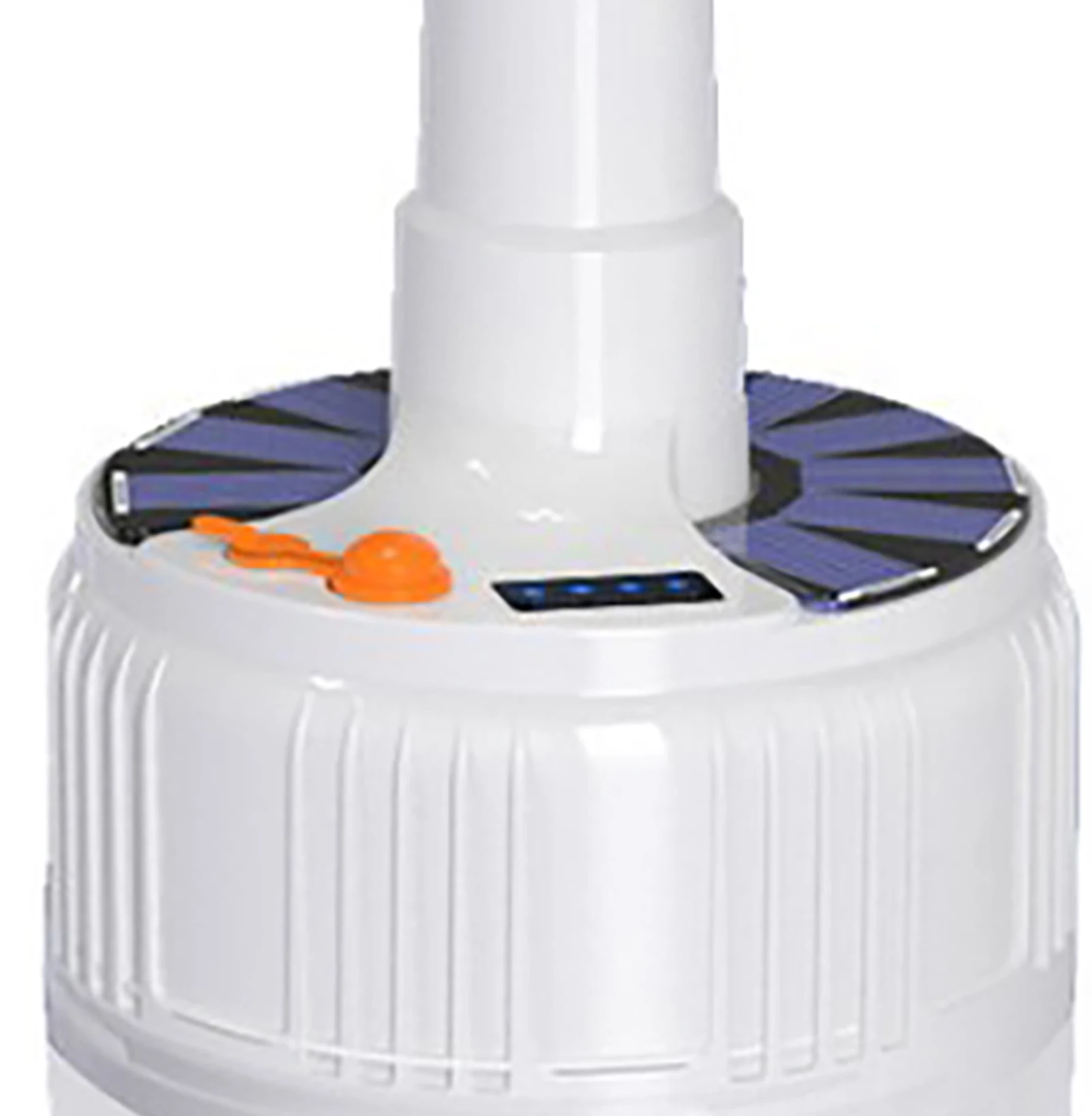 Camping Hanging Light Bulb Solar Rechargeable LED Light Bulb Rechargeable Remote Control Night Market Charging Light for Camping