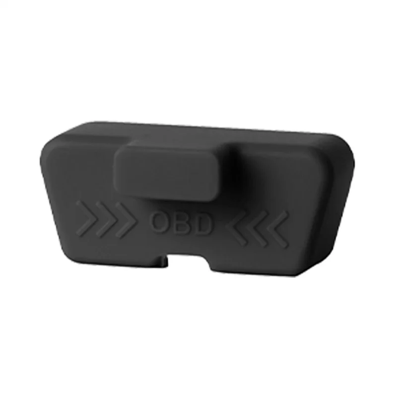 Waterproof Silicone OBD Port Cover Car Accessory Dustproof Rust-Proof Protective Sleeve OBD Lock Clogging Caps for Vehicle