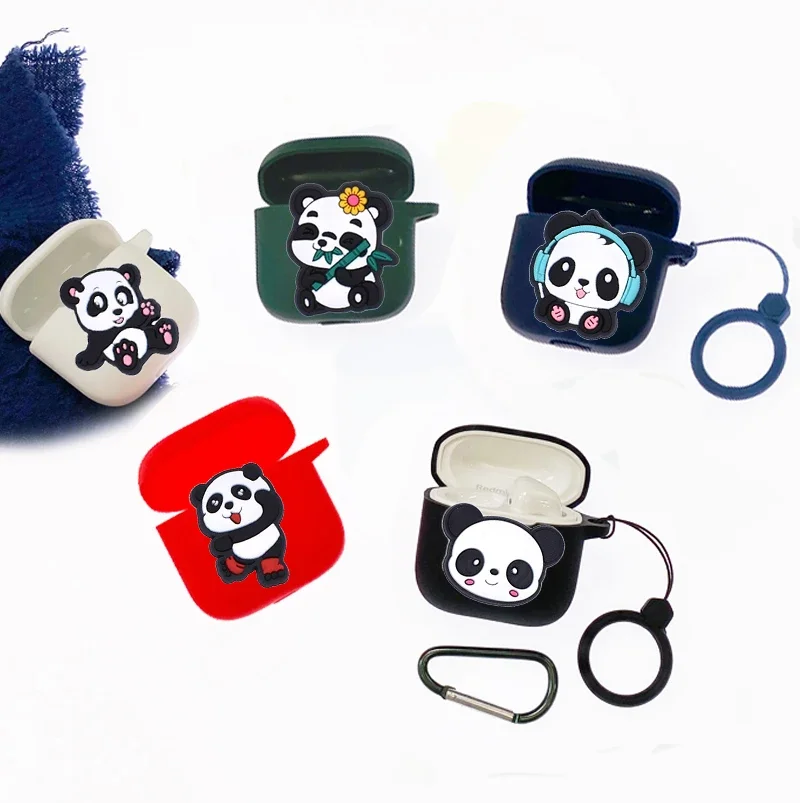 Забавная панда для Haylou T33 Moripods / T19