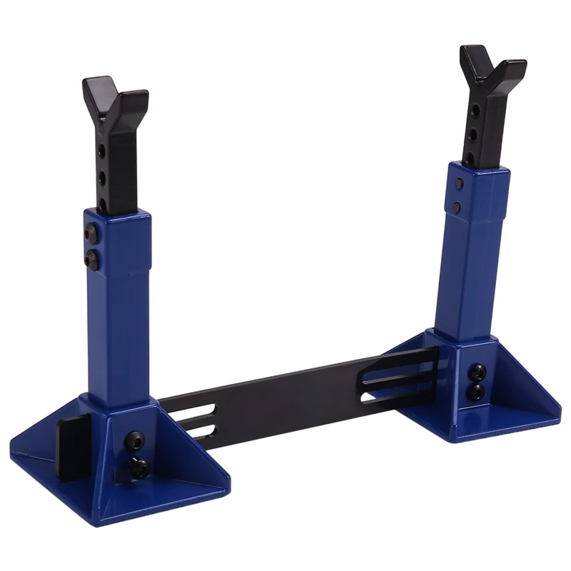 ABHU Simulation Metal Height Adjustable Jack RC Car Holder Stand Decoration For 1/8 1/10 RC Crawler Axial SCX10 TRX4 D90